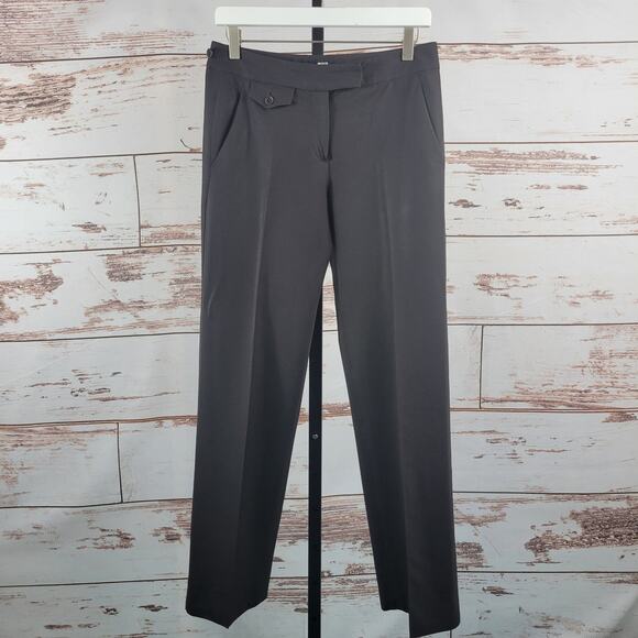Theory Caye Tailor Brown Dress Pants Size 2 - FLAW - Picture 1 of 11